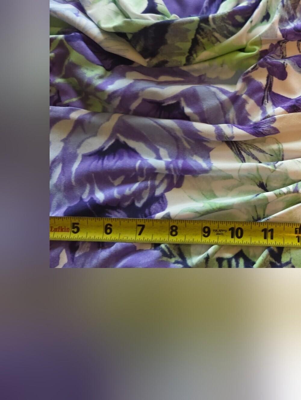 connected apparel Lavender and White Floral Sheath Dress - Picture 6 of 10